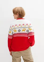 Kinder Strickpullover mit Weihnachtsmotiv, bpc bonprix collection