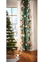 LED Vorhang mit weihnachtlichem Druck (1er Pack), bpc living bonprix collection