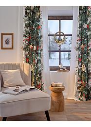 LED Vorhang mit weihnachtlichem Druck (1er Pack), bpc living bonprix collection