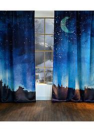 Verdunkelungsvorhang mit Leuchtmond (2er Pack), bpc living bonprix collection