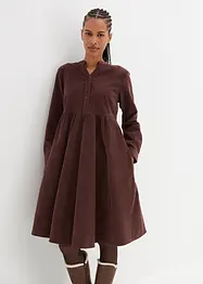 Midikleid aus Baumwollcord, bonprix