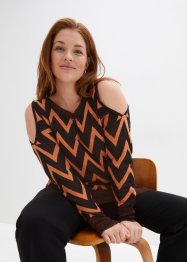 Long-Pullover mit Cut Outs, bpc selection
