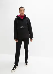 wasserdichte Ski Funktions-Schlupfjacke mit Fleece-Futter, bonprix