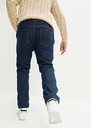 Regular Fit Schlupf-Thermojeans, Straight, bonprix