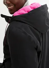 Veste de ski pratique avec doublure polaire, imperméable, oversize, bonprix
