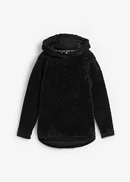 Kuschel-Fleece Longpullover, Oversized, bonprix