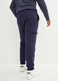 Pantalon de jogging thermo avec poches cargo et doublure peluche, bpc bonprix collection