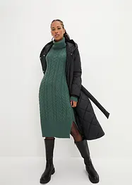 Robe en maille midi structurée, bonprix