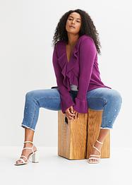 Gilet en maille à volants, BODYFLIRT