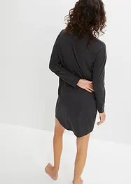 Chemise de nuit oversize à boutons, bonprix