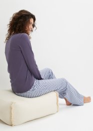 Pyjama mit Spitze und Taschen, bpc bonprix collection
