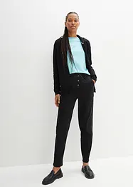 Pantalon Straight, taille haute et confortable, bonprix