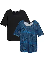 Funktionsshirt (2er Pack), schnelltrocknend, bonprix