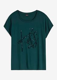 Shirt mit Pailletten-Applikation, BODYFLIRT