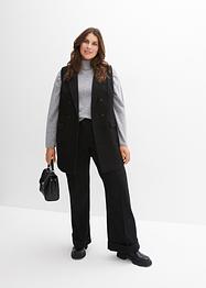 Gilet sans manches long en bouclé brillant, bpc selection