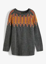 Pull en maille avec fil brillant, bonprix