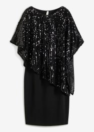 Cold-Shoulder-Kleid mit Pailletten, BODYFLIRT boutique