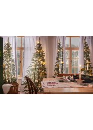 LED Vorhang mit Weihnachtsbaum Druck (1er Pack), bpc living bonprix collection