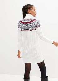 Norweger-Strickkleid mit Zopfmuster, John Baner JEANSWEAR