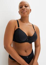 Soutien-gorge à coques et armatures avec mesh brillant avec polyamide recyclé, BODYFLIRT
