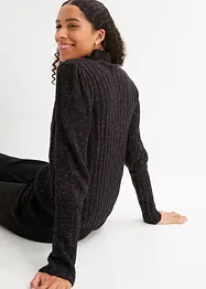 Pullover mit Glanzeffekt, bonprix