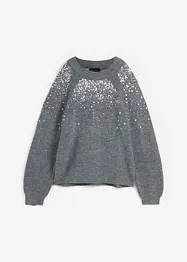 Pull à sequins, bonprix