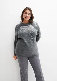 Pullover mit Pailletten, bonprix