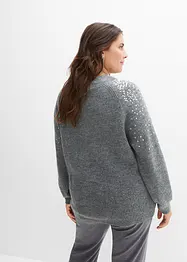 Pullover mit Pailletten, bonprix