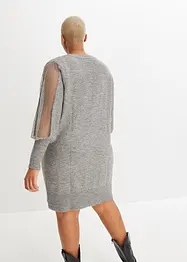 Robe en maille avec détail brillant, bonprix