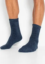 Thermo Frottee Socken mit Bio-Baumwolle (5er Pack), bonprix