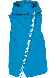Veste matelassée sans manches asymétrique, bpc selection