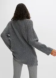 Longpullover mit Zopfmuster, bonprix