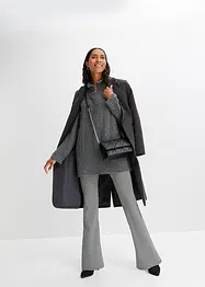 Longpullover mit Zopfmuster, bonprix
