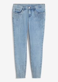 Skinny-Jeans mit Strass-Applikation, BODYFLIRT
