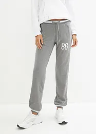 Pantalon en molleton stretch de coton mélangé, bonprix