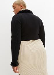 Gilet en maille avec bordure originale, BODYFLIRT