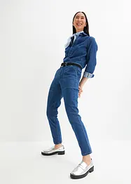 Combinaison en jean Straight, cropped, John Baner JEANSWEAR