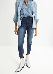 Jean taille moyenne Skinny, raccourci, bonprix