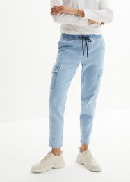 Cargo Jeans Mid Waist, croppped, John Baner JEANSWEAR