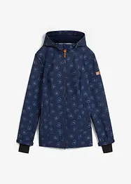 Veste softshell à motif floral, imperméable, bonprix