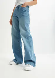 Wide Leg Jeans Mid Waist, bonprix