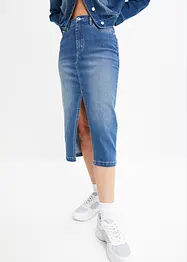 Jeansrock Mid Waist, bonprix