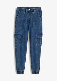 Cargo Jeans High Waist, bonprix