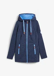 Veste polaire tricotée à capuche, bonprix