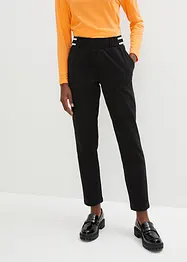 Pantalon à taille confortable rayée, bonprix