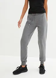 Pantalon de jogging à finitions élastiquées, bonprix