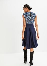 Midikleid mit Spitzeneinsatz, BODYFLIRT boutique