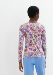 Langarmshirt mit Blumenprint, bonprix
