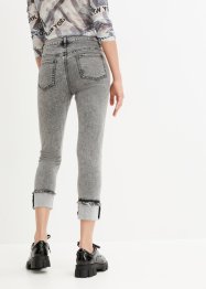 Skinny-Jeans mit Kontrastsaum, RAINBOW