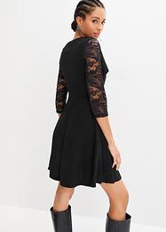 Kleid mit Spitzenärmel, BODYFLIRT boutique